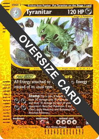 Tyranitar - 3/12 - Jumbo Cards (PR) #003/012 - Promo Pokémon Trading Card