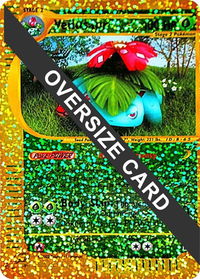 Venusaur - 4/12 - Jumbo Cards (PR) #004/012 - Promo Pokémon Trading Card