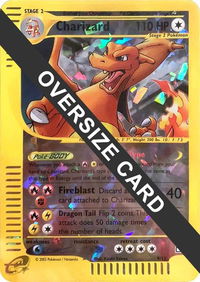 Charizard - 9/12 (Box Topper) - Jumbo Cards (PR) #009/012 - Promo Pokémon Trading Card