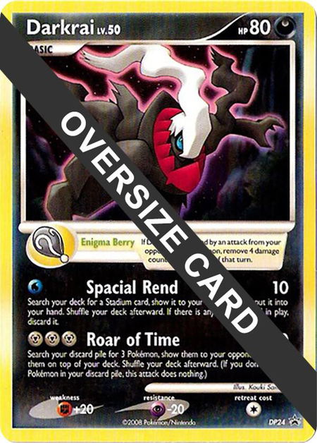 Darkrai - DP24 (DP Black Star Promos) - Jumbo Cards Pokémon trading card