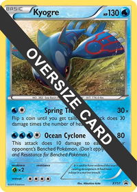 Kyogre - XY51 - Jumbo Cards (PR) #XY51 - Promo Pokémon Trading Card