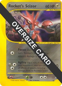 Rocket's Scizor - 4 - Jumbo Cards (PR) #004 - Promo Pokémon Trading Card