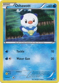 Oshawott - 27/114 (Cosmos Holo) - Alternate Art Promos (PR) #027/114 - Rare Pokémon Trading Card