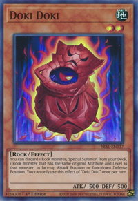 Doki Doki - Secret Slayers (SESL) #SESL-EN037 - Super Rare YuGiOh Trading Card