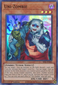 Uni-Zombie - Secret Slayers (SESL) #SESL-EN042 - Super Rare YuGiOh Trading Card