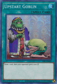 Upstart Goblin - Secret Slayers (SESL) #SESL-EN043 - Super Rare YuGiOh Trading Card