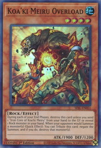 Koa'ki Meiru Overload - Secret Slayers (SESL) #SESL-EN051 - Super Rare YuGiOh Trading Card