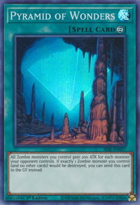 Pyramid of Wonders - Secret Slayers (SESL) #SESL-EN057 - Super Rare YuGiOh Trading Card