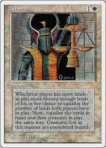 Balance - Summer Magic (SUM) #3 - Rare Magic: The Gathering Trading Card