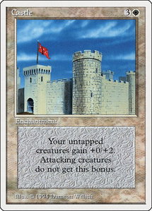 Castle - Summer Magic (SUM) #8 - Uncommon Magic: The Gathering Trading Card