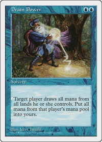 Drain Power - Fifth Edition (5ED) #82 - Rare Magic: The Gathering Trading Card
