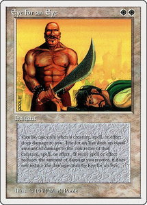Eye for an Eye - Summer Magic (SUM) #18 - Rare Magic: The Gathering Trading Card
