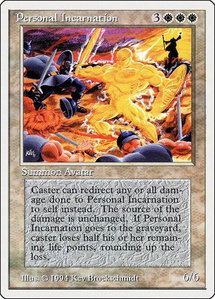 Personal Incarnation - Summer Magic (SUM) #31 - Rare Magic: The Gathering Trading Card