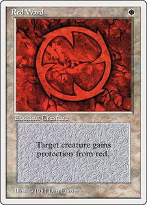 Red Ward - Summer Magic (SUM) #33 - Uncommon Magic: The Gathering Trading Card