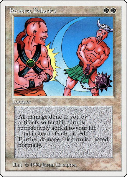 Reverse Polarity trading card from Summer Magic Reverse Polarity - Summer Magic Magic: The Gathering trading card