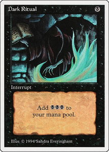 Dark Ritual - Summer Magic (SUM) #99 - Common Magic: The Gathering Trading Card