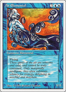 Air Elemental - Summer Magic (SUM) #47 - Uncommon Magic: The Gathering Trading Card