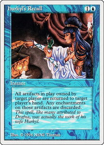 Hurkyl's Recall - Summer Magic (SUM) #60 - Rare Magic: The Gathering Trading Card