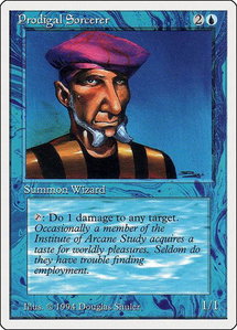 Prodigal Sorcerer - Summer Magic (SUM) #75 - Common Magic: The Gathering Trading Card