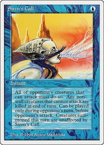 Siren's Call - Summer Magic (SUM) #80 - Uncommon Magic: The Gathering Trading Card