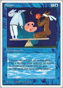Stasis - Summer Magic (SUM) #83 - Rare Magic: The Gathering Trading Card