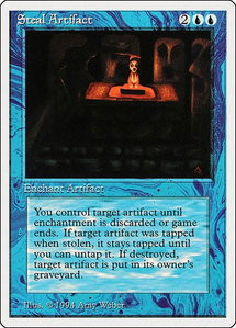 Steal Artifact - Summer Magic (SUM) #84 - Uncommon Magic: The Gathering Trading Card