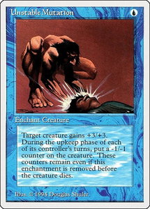 Unstable Mutation - Summer Magic (SUM) #86 - Common Magic: The Gathering Trading Card