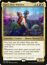 Gavi, Nest Warden - Commander 2020 (C20) #7 - Mythic Magic: The Gathering Trading Card