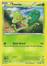 Treecko - 6/160 (Sheen Holo) trading card from Miscellaneous Cards & Products Treecko - 6/160 (Sheen Holo) - Miscellaneous Cards & Products Pokémon trading card
