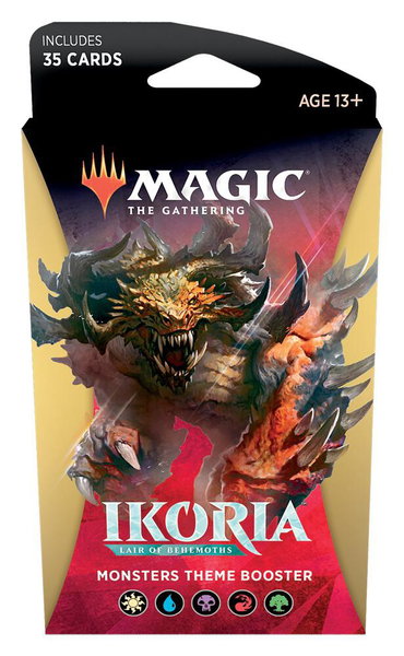 Ikoria: Lair of Behemoths - Theme Booster [Monsters] - Ikoria: Lair of Behemoths Magic: The Gathering trading card