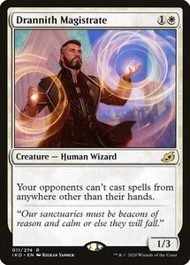 Drannith Magistrate - Ikoria: Lair of Behemoths (IKO) #11 - Rare Magic: The Gathering Trading Card