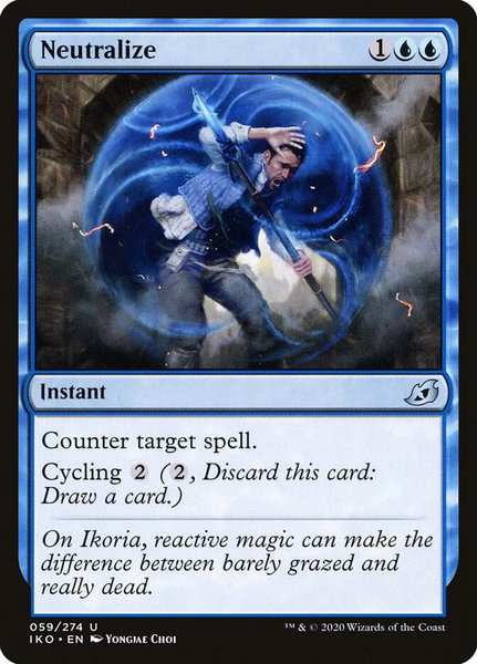 Neutralize - Ikoria: Lair of Behemoths Magic: The Gathering trading card