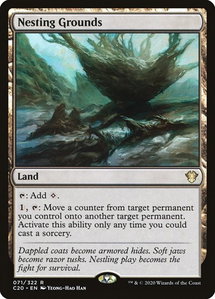 Nesting Grounds - Commander 2020 (C20) #71 - Rare Magic: The Gathering Trading Card