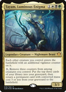 Tayam, Luminous Enigma - Commander 2020 (C20) #16 - Mythic Rare Magic: The Gathering Trading Card