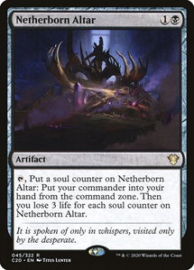 Netherborn Altar - Commander 2020 (C20) #45 - Rare Magic: The Gathering Trading Card