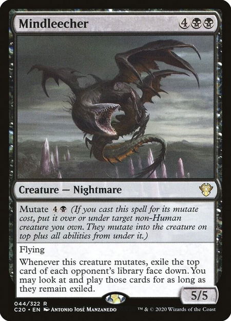 Mindleecher - Commander 2020 Magic: The Gathering trading card