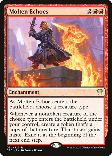 Molten Echoes - Commander 2020 Magic: The Gathering trading card