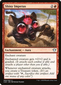Shiny Impetus - Commander 2020 (C20) #55 - Uncommon Magic: The Gathering Trading Card