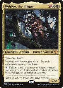 Kelsien, the Plague - Commander 2020 (C20) #11 - Mythic Rare Magic: The Gathering Trading Card