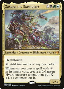 Zaxara, the Exemplary - Commander 2020 (C20) #20 - Mythic Rare Magic: The Gathering Trading Card