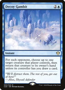 Decoy Gambit - Commander 2020 (C20) #32 - Rare Magic: The Gathering Trading Card