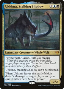 Ukkima, Stalking Shadow - Commander 2020 (C20) #17 - Mythic Rare Magic: The Gathering Trading Card
