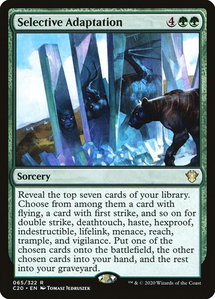 Selective Adaptation - Commander 2020 (C20) #65 - Rare Magic: The Gathering Trading Card
