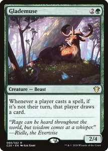 Glademuse - Commander 2020 (C20) #60 - Rare Magic: The Gathering Trading Card