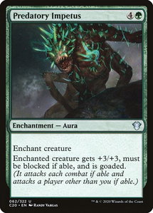 Predatory Impetus - Commander 2020 (C20) #62 - Uncommon Magic: The Gathering Trading Card