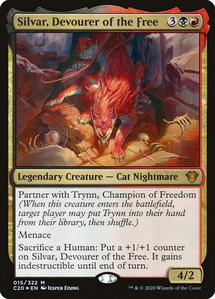 Silvar, Devourer of the Free - Commander 2020 (C20) #15 - Mythic Rare Magic: The Gathering Trading Card