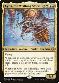 Xyris, the Writhing Storm - Commander 2020 (C20) #18 - Mythic Magic: The Gathering Trading Card