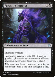 Parasitic Impetus - Commander 2020 (C20) #46 - Uncommon Magic: The Gathering Trading Card
