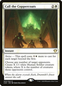 Call the Coppercoats - Commander 2020 (C20) #23 - Rare Magic: The Gathering Trading Card