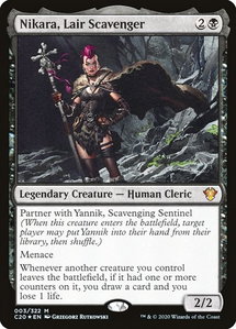 Nikara, Lair Scavenger - Commander 2020 (C20) #3 - Mythic Rare Magic: The Gathering Trading Card